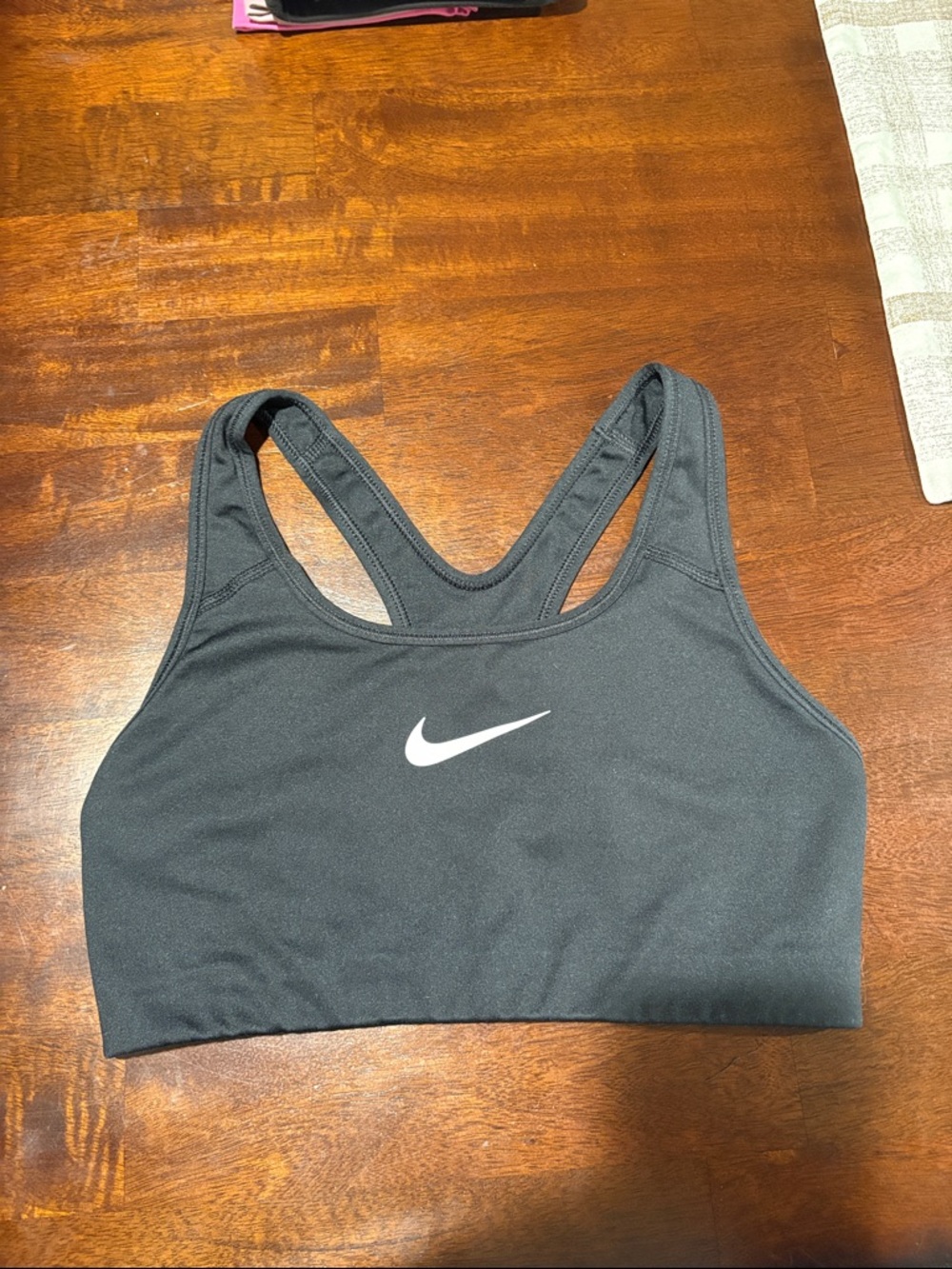 Nike Black Racerback Sports Bra